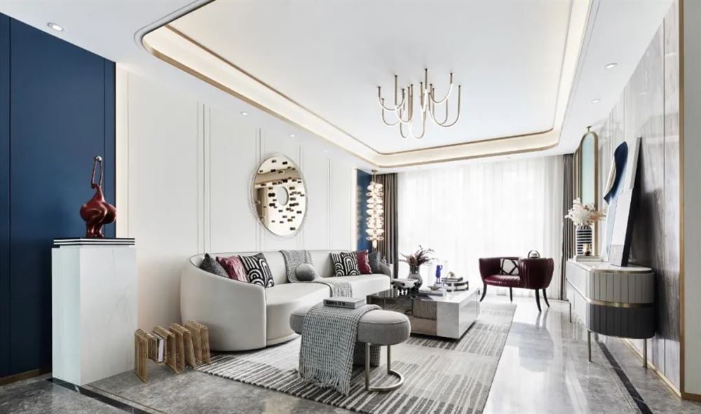 博富名苑118平米三居-欧式风格家装设计室内18新利登录(中国)有限公司
