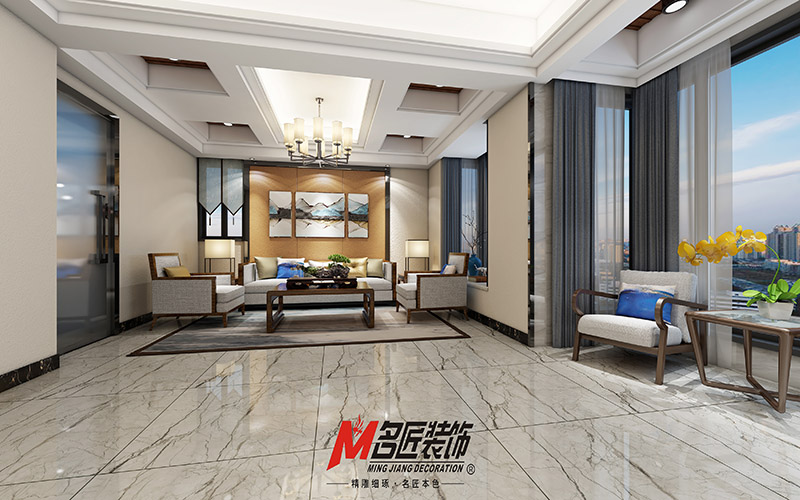 现代前卫风格室内18新利登录(中国)有限公司-创鸿国际办公室500平米-客厅