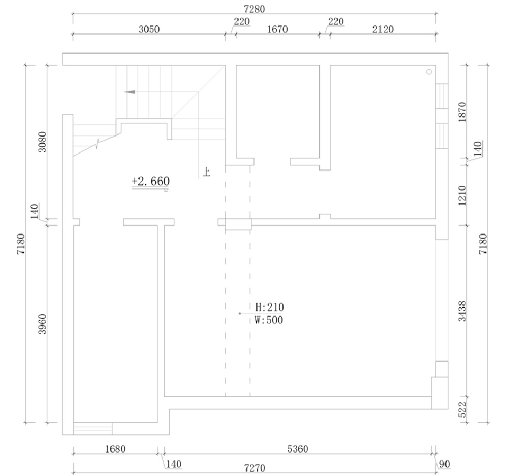 装修案例经典美式风格别墅18新利登录(中国)有限公司-地下室平面图
