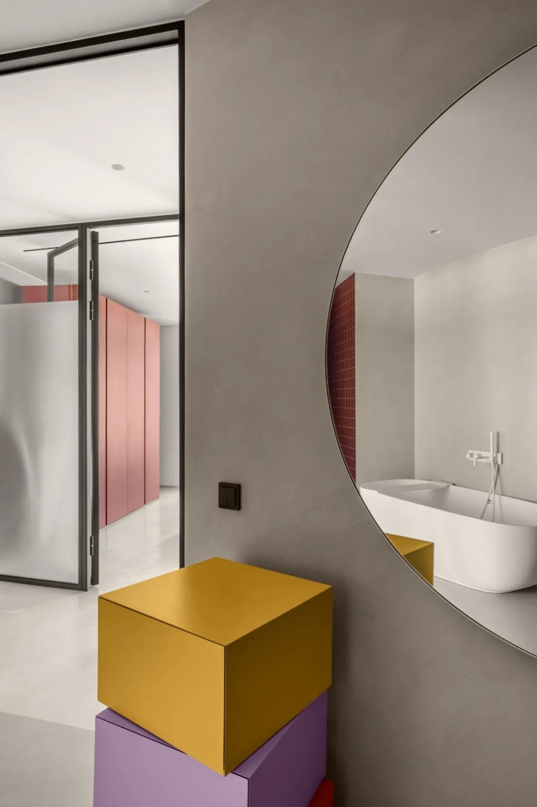 现代简约风格家装设计室内18新利登录(中国)有限公司-卫生间