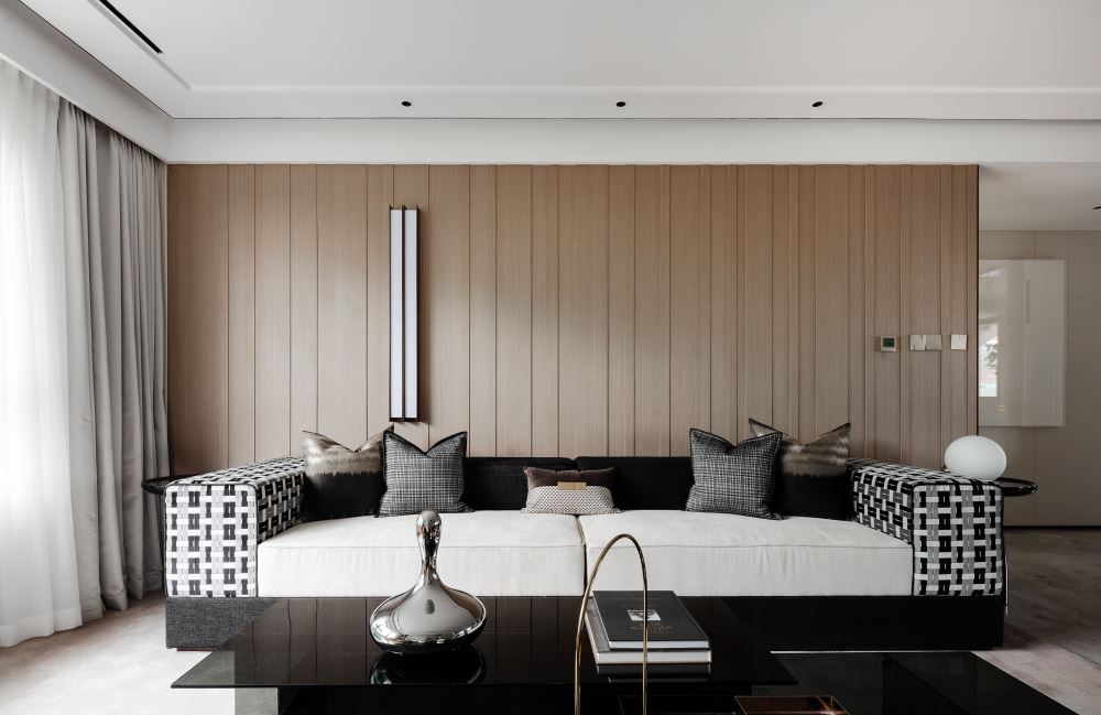 室内装修星河雅居115平米三居-现代简约风格室内设计家装案例