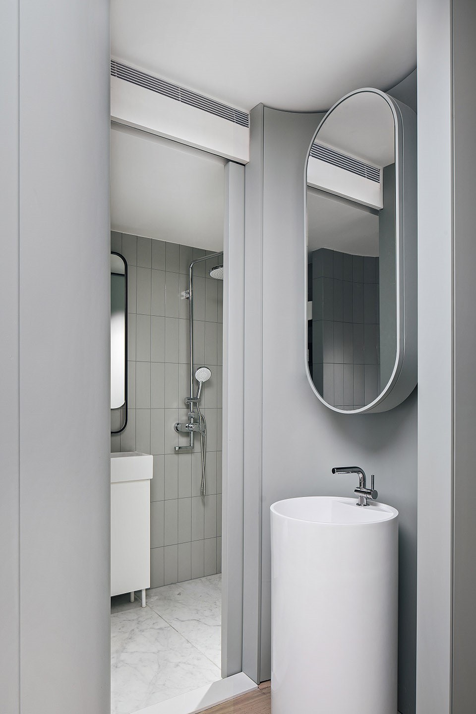 现代简约风格公寓室内设计案例-卫生间