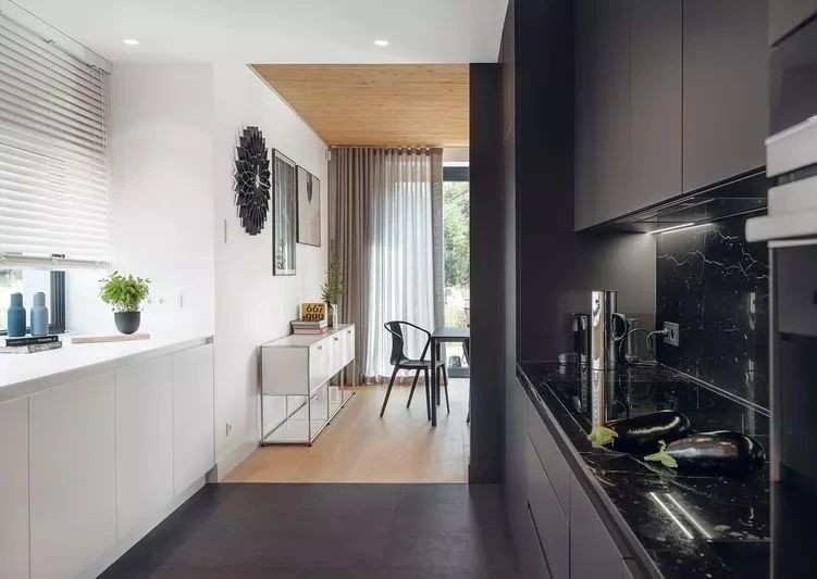 极简原木风格室内设计家装案例-厨房