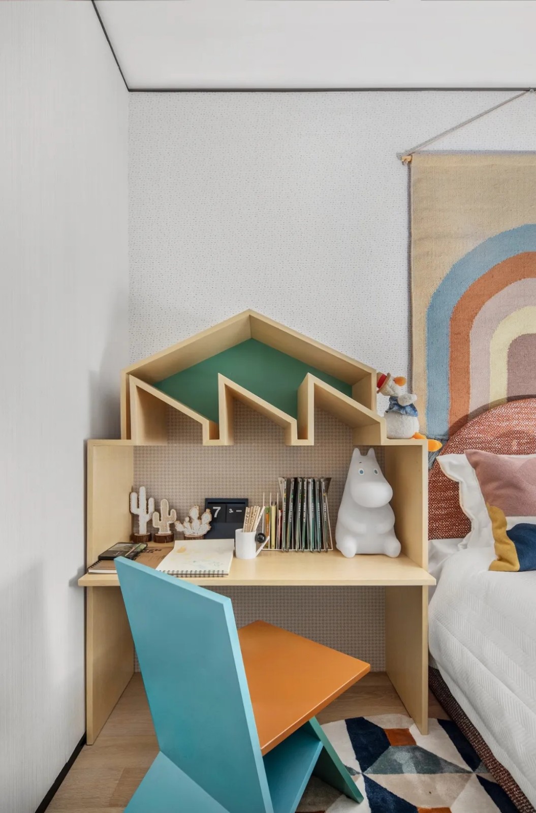 现代朋克风格室内设计家装案例-儿童房